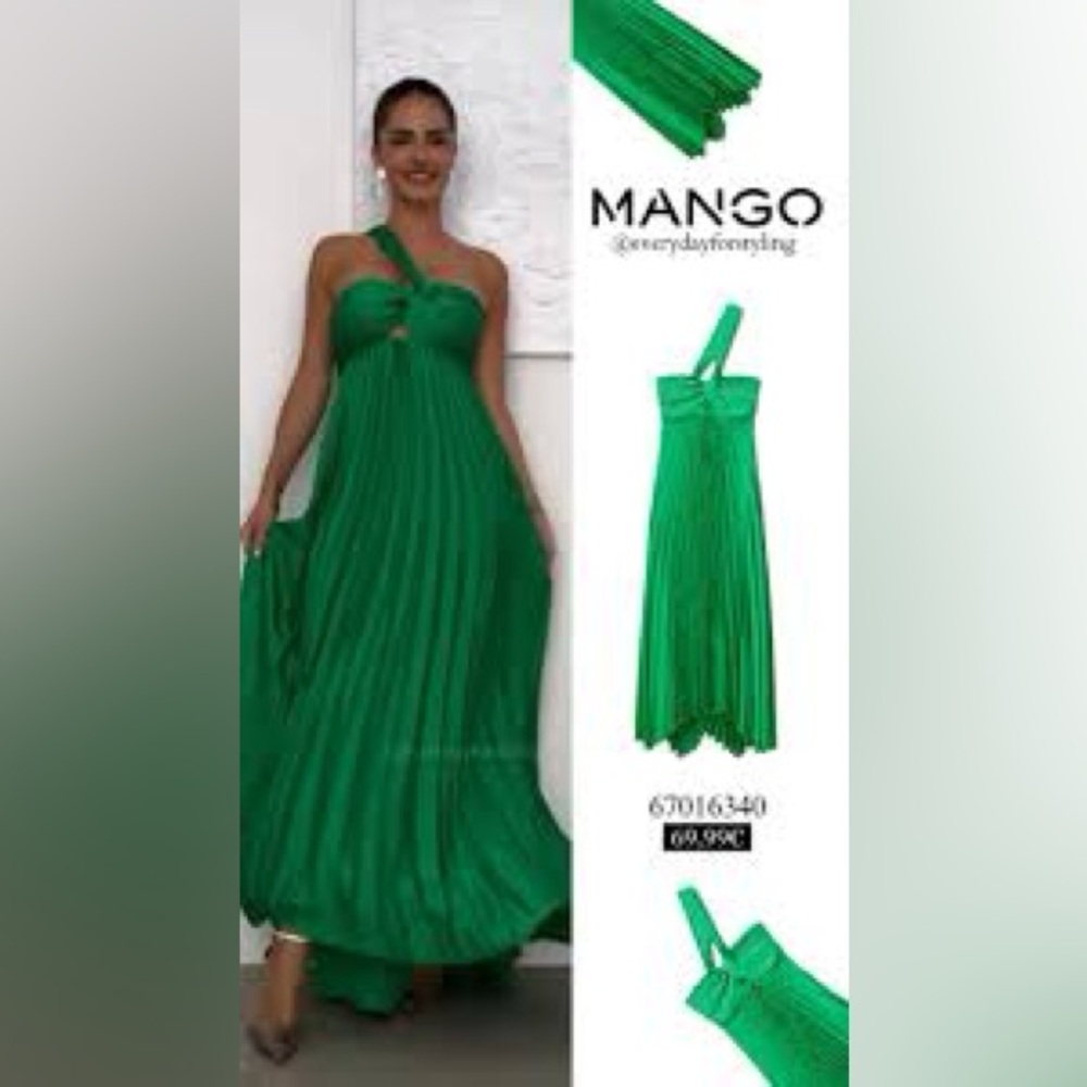 Elegant Green Halter Maxi Dress